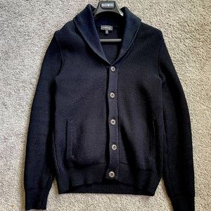 Express Cardigan Mens Black Small